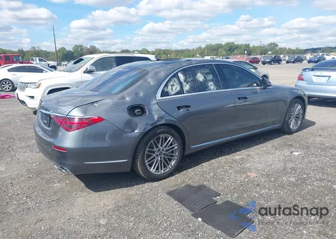 2021 Mercedes-Benz S 580 4Matic from USA, damaged, VIN W1K6G7GB8MA045523